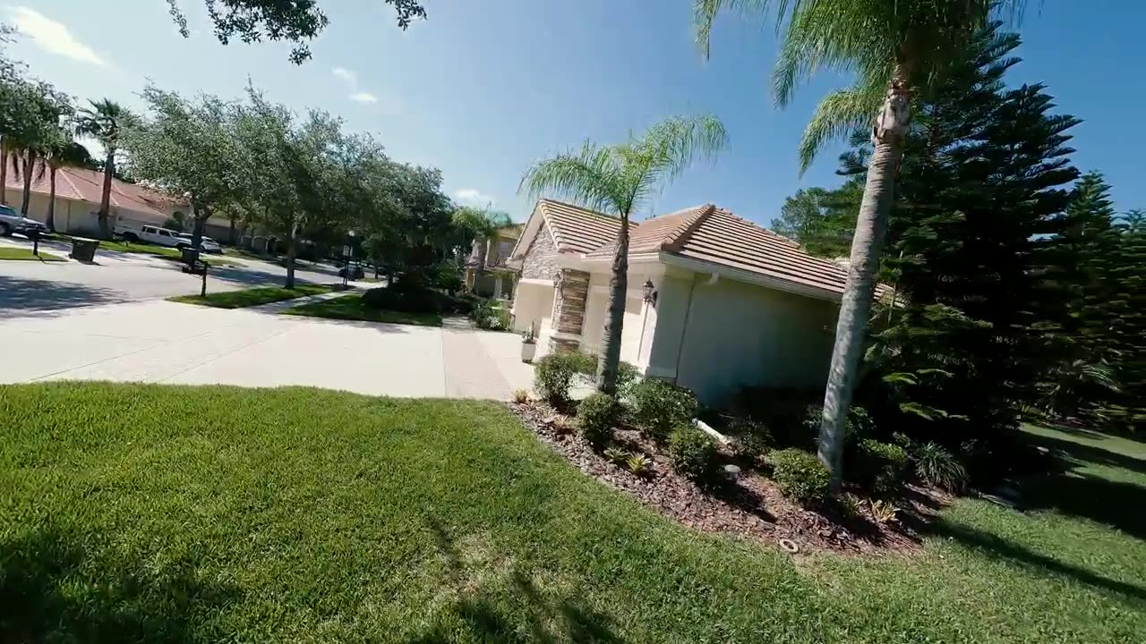 Luxury home aerial tour