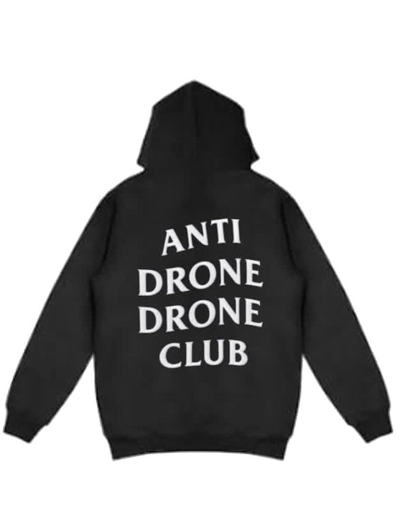 Anti Drone Drone Club hoodie — back